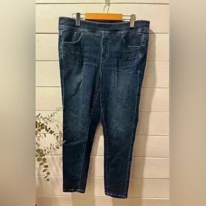 💙TORRID blue jegging size  1S = 1x short💙
